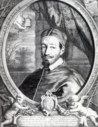 Pope Alexander VII, published by Clement de Jonghe